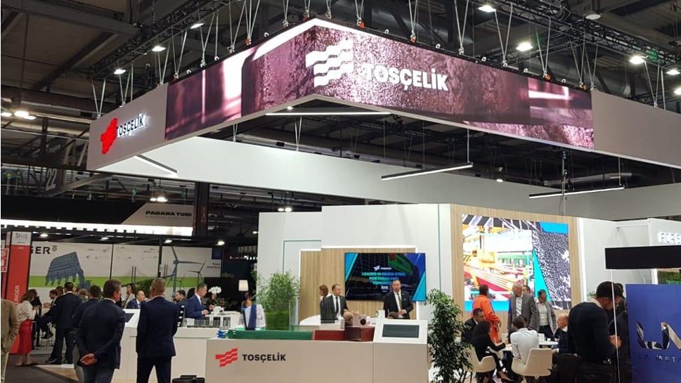 TOSYALI HOLDING MADE A SHOW OF STRENGTH WITH ITS INNOVATIVE GREEN STEEL PRODUCTS AT THE MADE IN STEEL FAIR HELD IN MILAN.