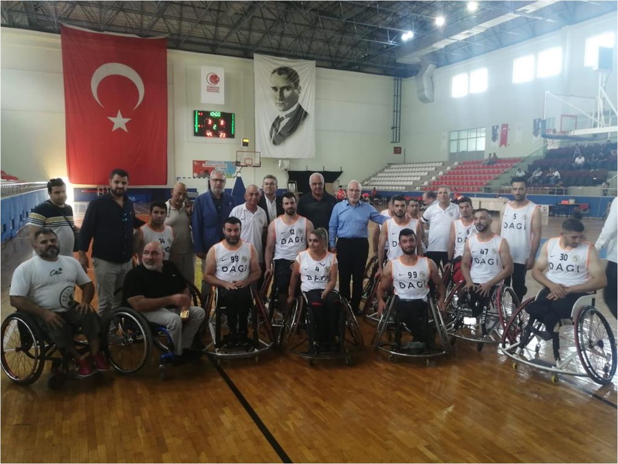 Tosyalı İskenderun Engelliler Spor Kulübü  Mahmut Kemal Okur’a emanet